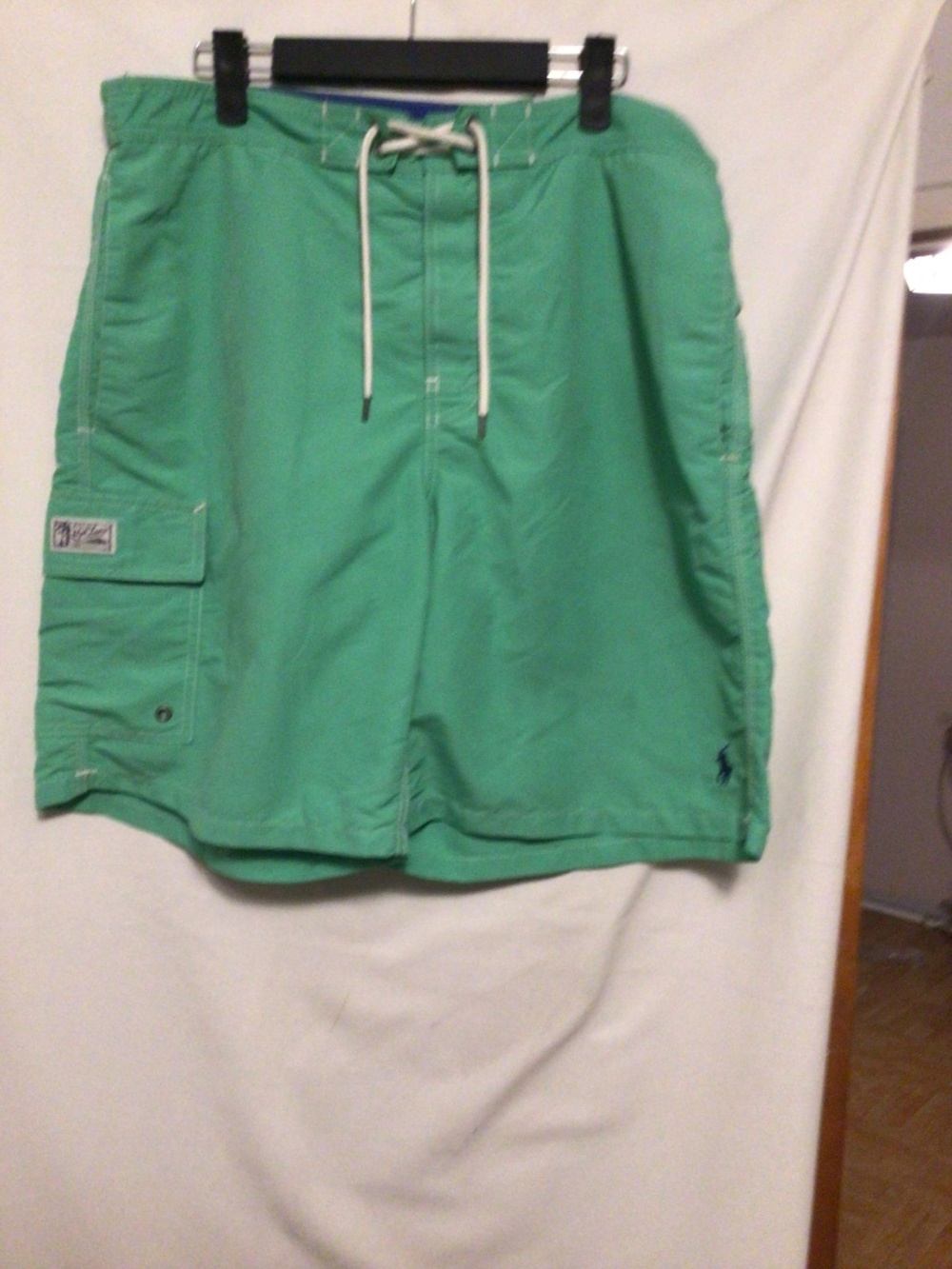 Polo Ralph Lauren swimming shorts with built in netted underwear SZ L